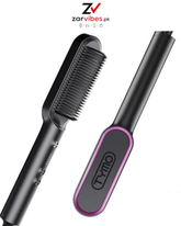 Hair Straightener Comb – Fast Heating Electric Straightening Brush for Smooth & Silky Hair