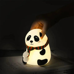 Cute Panda Night Lamp – Soft LED Bedside Light for Kids Room & Home Decor