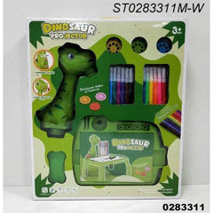 Kids Drawing Projector Table – Dinosaur LED Trace & Draw Board with Erasable Surface & Adjustable Light