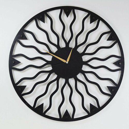 Elegant Wooden Wall Clock – Modern Design MDF Clock for Living Room
