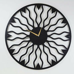 Elegant Wooden Wall Clock – Modern Design MDF Clock for Living Room